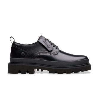 Clarks Badell Lace ldersko sort