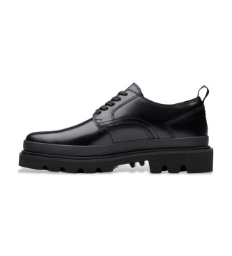 Clarks Badell Lace ldersko sort