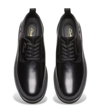 Clarks Badell Lace ldersko sort