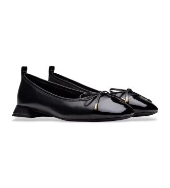 Clarks Ballerine in pelle nera Ubree15 Poppy