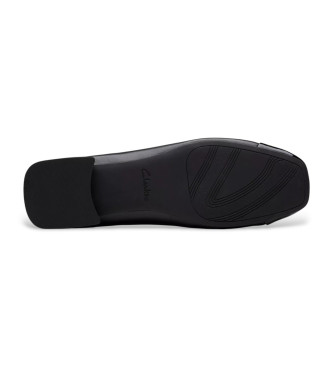 Clarks Ballerine in pelle nera Ubree15 Poppy