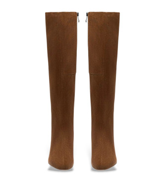 Clarks Botas de Piel Edina Tall marrn