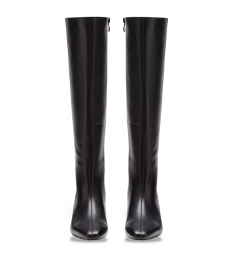 Clarks Botas de Piel Edina Tall negro