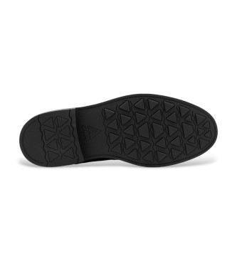 Clarks Bottes en cuir Newford  lacets, marron
