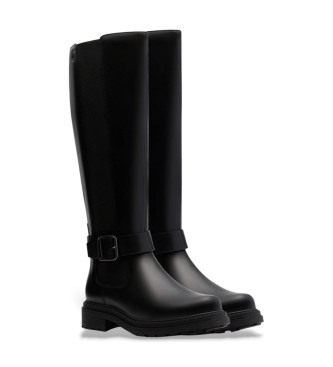 Clarks Lederstiefel Orinoco3 Tall schwarz