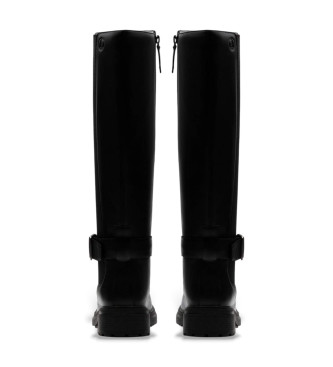 Clarks Lederstiefel Orinoco3 Tall schwarz