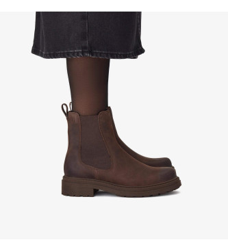 Clarks Stivaletti in pelle Orinoco3, parte superiore marrone