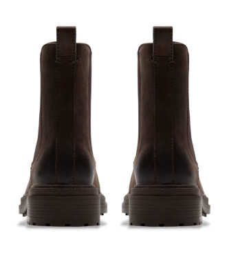 Clarks Stivaletti in pelle Orinoco3, parte superiore marrone