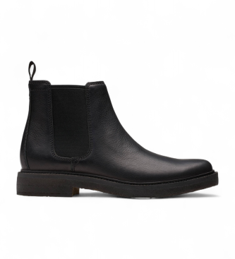 Clarks Botins Clarkdale Easy em pele preto