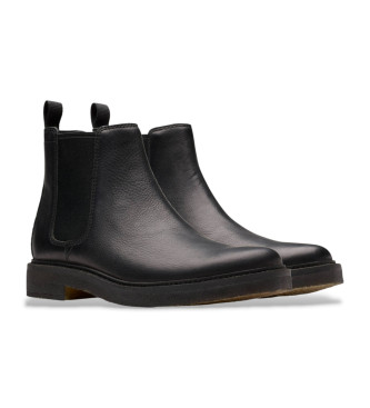 Clarks Botins Clarkdale Easy em pele preto