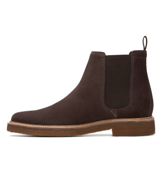 Clarks Clarkdale Easy brown leather ankle boots