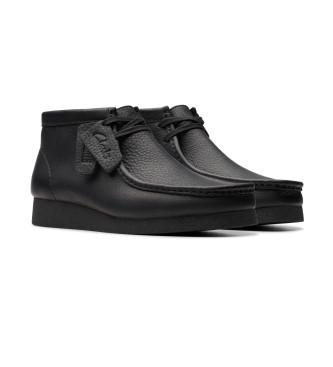 Clarks Bottines en cuir WallabeeEVO noir