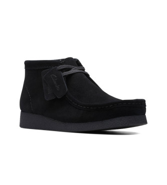 Clarks Bottines en cuir WallabeeEVO BT noir