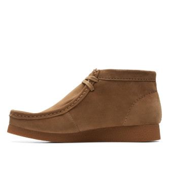Clarks Botins em pele WallabeeEVO BT castanho