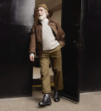 Clarks Aldwin Cap Leren Enkellaarsjes zwart