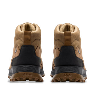 Clarks ATL Trek Hi Gore-Tex Leather Booties Brown