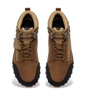 Clarks ATL Trek Hi Gore-Tex Leather Booties Brown