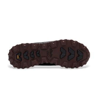 Clarks Stivali da trekking in pelle nera AATL Trek Boot GORE-TEX