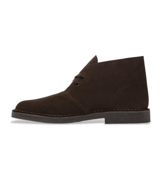 Clarks Desert Evo Leather Ankle Boots brown