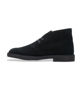 Clarks Desert Evo Leather Ankle Boots black