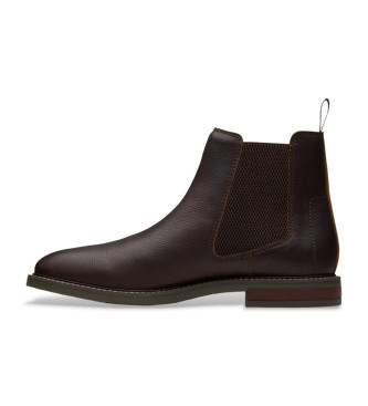 Clarks Jaxen Easy brune ankelstvler i lder