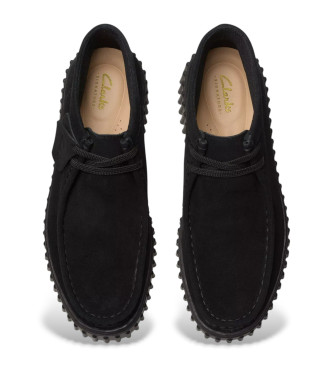 Clarks Torhill Moss leather ankle boots black