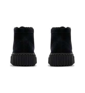 Clarks Torhill Moss Usnjeni gležnjarji črni