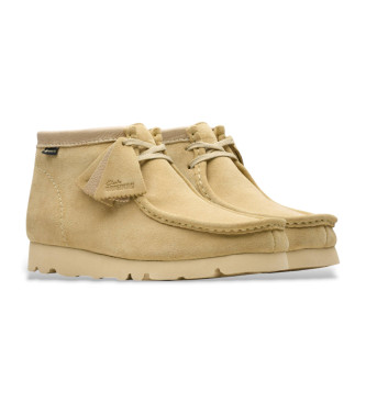 Clarks Stivali in pelle gialla WallabeeBT GTX