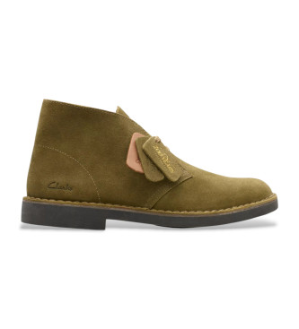 Clarks Desert Evo green boots