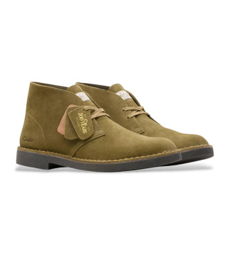 Clarks Desert Evo green boots