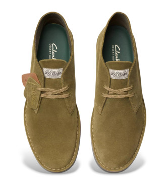 Clarks Desert Evo green boots