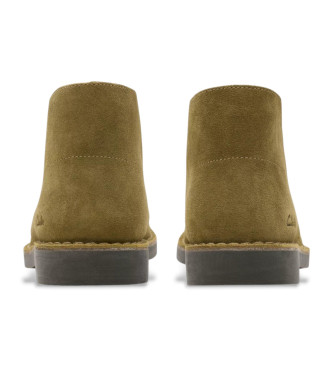 Clarks Desert Evo green boots