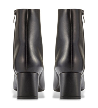 Clarks Stivaletti Fernie Zip in pelle nera