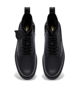Clarks Stivali in pelle nera Orinoco 3Sty GTX