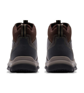 Clarks Botas de couro Spypath Hi GTX castanhas