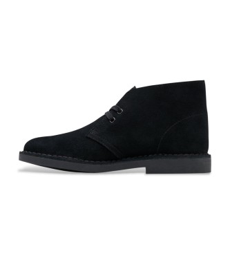 Clarks Stivaletti Desert Evo in pelle nera