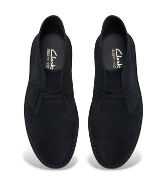 Clarks Stivaletti Desert Evo in pelle nera