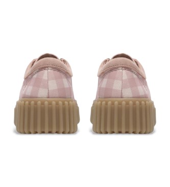 Clarks Sapatos de couro Torhill Bee rosa claro