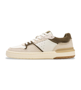 Clarks Courtlite2 Lo Sneakers in pelle bianche