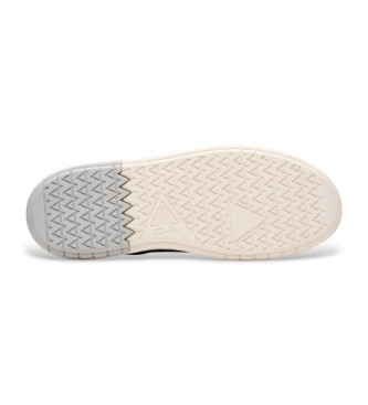 Clarks Courtlite2 Run tnis de couro azul-marinho