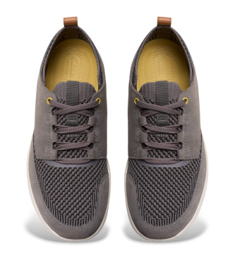 Clarks Sneakers Easeway Sport in pelle grigia