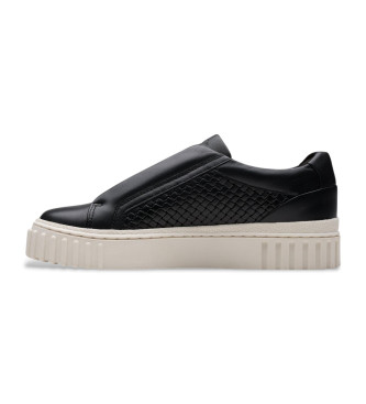 Clarks Zapatillas de piel Mayhill Walk negro