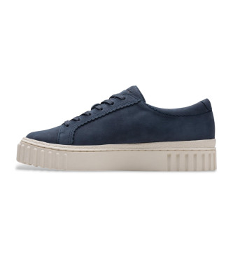 Clarks Zapatillas de piel Mayhill Walk marino