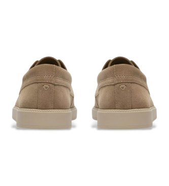 Clarks Mocasines de ante Lockford Boat Dark beige