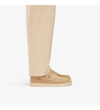 Clarks Lockford Easy suede loafers beige