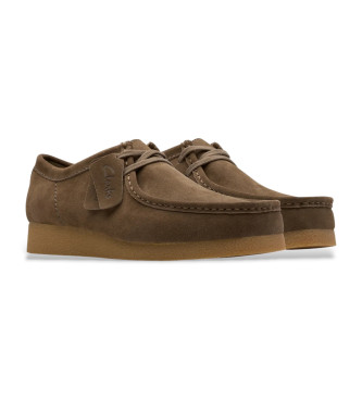 Clarks Wallabee EVO loafers i brunt ruskind