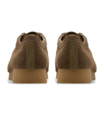Clarks Wallabee EVO loafers i brunt ruskind