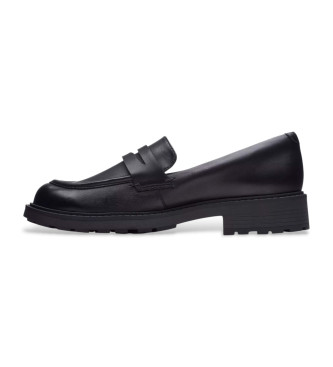 Clarks Orinoco2 Penny leather loafers black