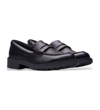 Clarks Orinoco2 Penny leather loafers black