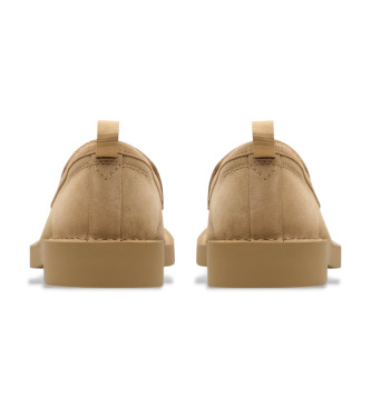 Clarks Mocassini Martock Lo in pelle marrone